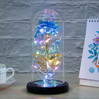 Lámpara De Noche Con Rosas Artificiales Y Mariposas LED Regalo Para Mujeres Y Niñas Luces Atmosféricas De Colores - details 10