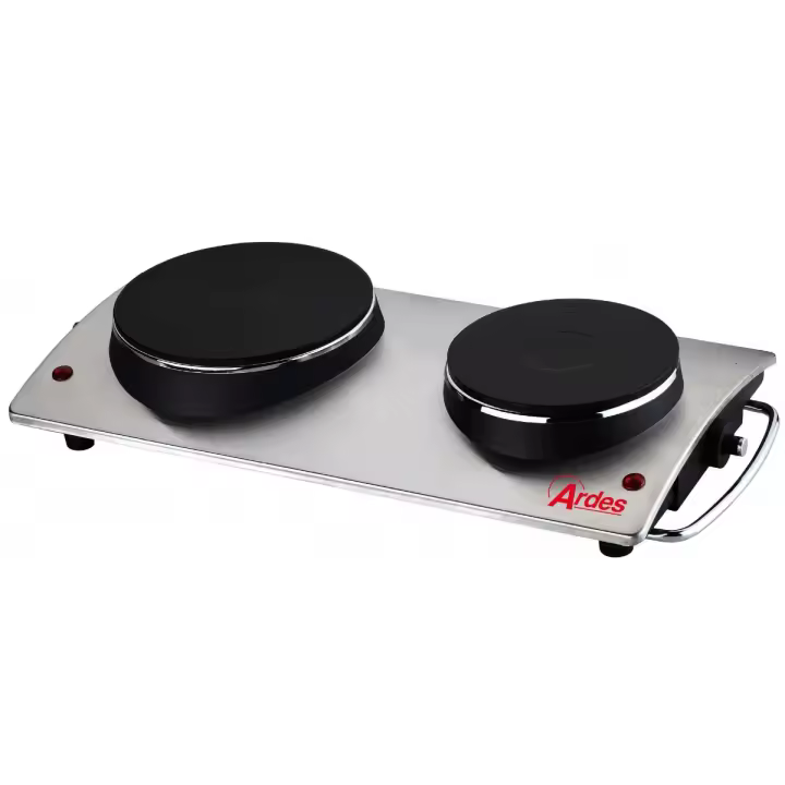 Placa Eléctrica Doble con asas 2500 W ø155 y 180 mm. ARTK22 ARDES - 1