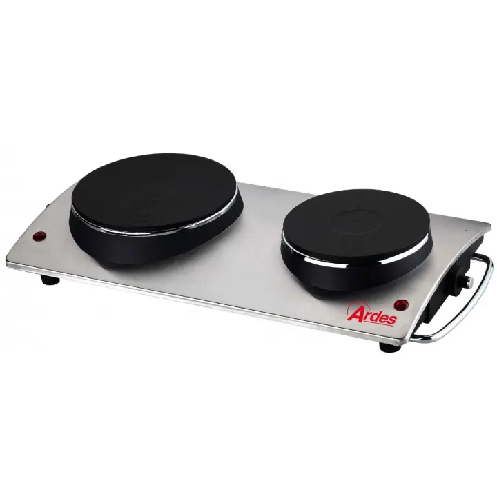 Placa Eléctrica Doble con asas 2500 W ø155 y 180 mm. ARTK22 ARDES - 1