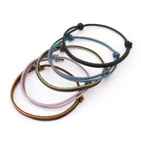 Pulsera De Hilo Tejido Grade a Para Hombres 3mm Pulsera Casual De Deporte Al Aire Libre Regalo Perfecto Para Él Accesorios Hombre Joias - details 5