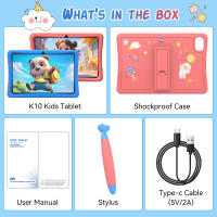 Kids Tablet 10'' Android 15, 4GB RAM+8GB Expandable, 64GB ROM, 5G WiFi, Widevine L1, 5000mAh Kids Tablet PC, K10 - details 8