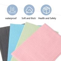 50pcs Almohadillas De Tatuaje Desechables Papel Médico Impermeable De Doble Capa Accesorios De Belleza Para Tatuaje Y Maquillaje Tamaño 45x33CM - details 4