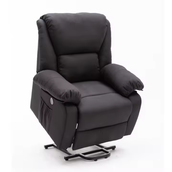 Eco-De Sillón de Masaje Relax Elevador Levantapersonas Stelvio, Reclinación Eléctrica 160º, Función Calor, Programas Auto, Vibro Ondulación, 2 Puertos USB de Recarga, A++, ECO-8520UP  Eco-De - 1