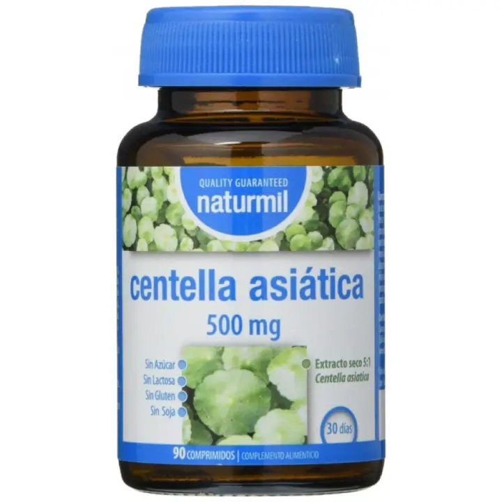 NATURMIL Centella Asiatica 500 Mg 90 Comprimidos - 1