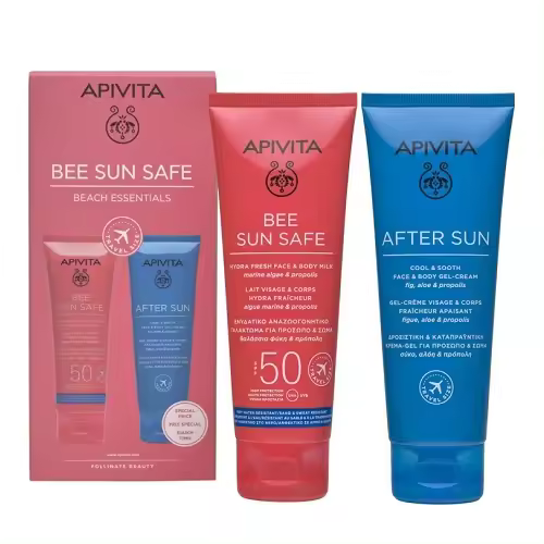 Apivita Bee Sun Safe Pack Hydra Sun Leche + Gel Cr Aftersun - 1