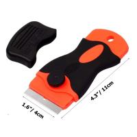 Desenlazador De Vidrio Para Coche Con Hojas Herramienta De Limpieza Para Horno De Cerámica Desenganchador De Pegatinas De Vidrio Y Cuchilla De Ajo Para Ventanas - details 1