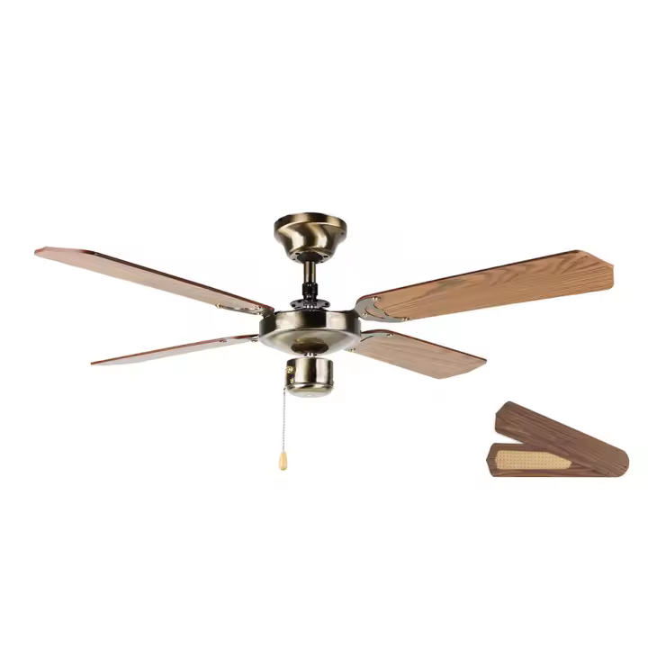 Orbegozo CF 01105 M - Ventilador de techo , 4 palas reversibles, 3 velocidades reversibles - 1