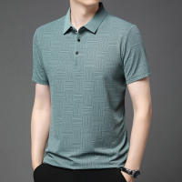 Camisa Polo De Algodón Impresión Para Hombre 2024 Estilo Casual Transpirable Y Cómoda Con Mangas Cortas Moda Primavera Verano - details 10