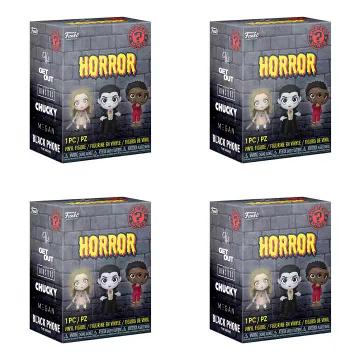 Funko Mystery Minis Universal Horror Pack X 4 Unidades (aleatorio) Figura Coleccionable - 1