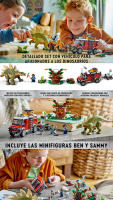 LEGO 76965 Jurassic World Misiones Dinosaurio: Descubrimiento del Stegosaurus Juguete divertido - details 0