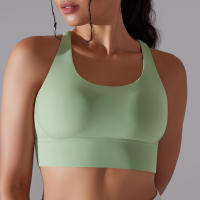Sujetador Deportivo Para Mujer Alta Soporte Impacto Yoga Running Quick Dry Top Deporte Gimnasio Padded Bralette Sexy - details 42