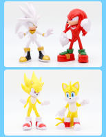 Figura De Acción Sonic El Hedgehog Película Y Televisión PVC Personaje Juguetes Shadow El Hedgehog Cola De Sombrilla Modelo Muñeco Para Coleccionistas - details 4