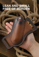 Estuche De Cuero Para Cuchillo Plegable EDC Estuche Protector De Bolsillo Herramienta De Exterior Estuche De Cinturón Para Cuchillo De Cuero - details 3