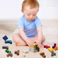 Juguetes De Bloques De Construcción De Silicona Alimentaria Para Bebés Educativos Montessori Reconocimiento De Formas Y Edad Temprana - details 8