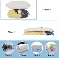 5Pcs Sacos De Almacenamiento a Vácuo Para Ropa Cusciones Edredones Almohadas Y Ropa De Cama Eco-amigables Y Espaciosos - details 5