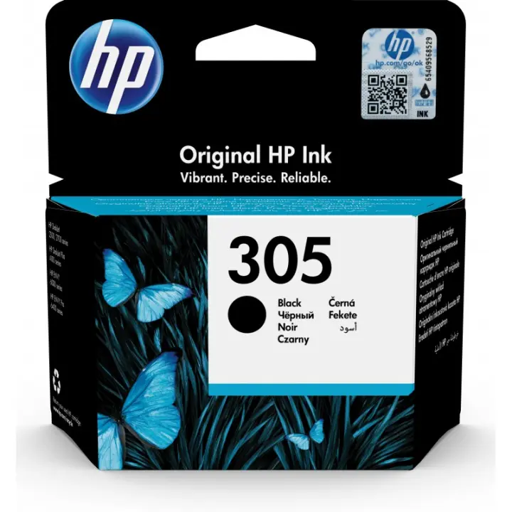 HP - Cartucho de tinta Original 305 negro 3YM61AE - 1