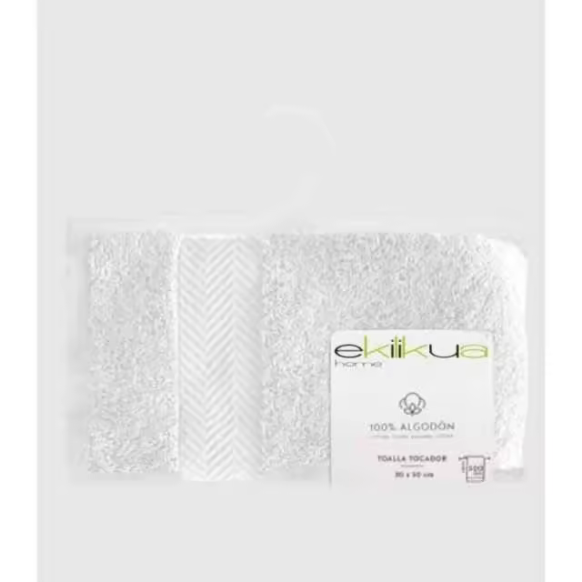 Toalla Tocador Color Blanco     -EkilikuaHome - 1