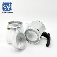 HAPPY FRIENDS Cafetera Italiana Espresso de Aluminio Serie ORIGINAL para Vitro Gas Electrica. Cafetera de distintos tamaños 1/3/6/9/12 Tazas - details 0