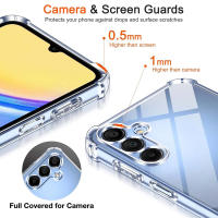 Funda De Lujo Transparente Para Samsung Galaxy A56 A36 A16 A15 A25 A35 A55 A14 A54 A03 A13 A23 A33 A53 A73 A32 A52 A72 Cubierta Trasera Resistente a Arañazos Y Deslizamiento - details 2