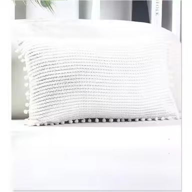 ReinoMansidi SL -Relleno incluido Cojin de pana con colgante 30x50cm FUNDA Y COJIN INCLUIDO - 1