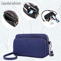 Bolso bandolera para Mujer, Bolso Cruzado de Nailon multiuonal impermeable con Correa de hombro ajustable - details 2