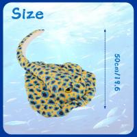 Muñeco De Peluche De Rayas Manta Animal De Peluche Suave Divertido Para Eventos Marinos Souvenir Decoración De Hogar Para Niños Niñas Regalo De Vacaciones - details 1