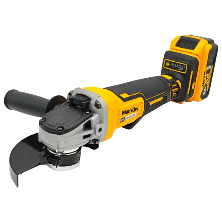 Máquina De Polvo Y Corte Mamidw 125/100mm Sin Cable Con Motor Brushless 9000RPM Para Batería DEWALT 20V Herramienta Eléctrica Para DIY En El Hogar - 1