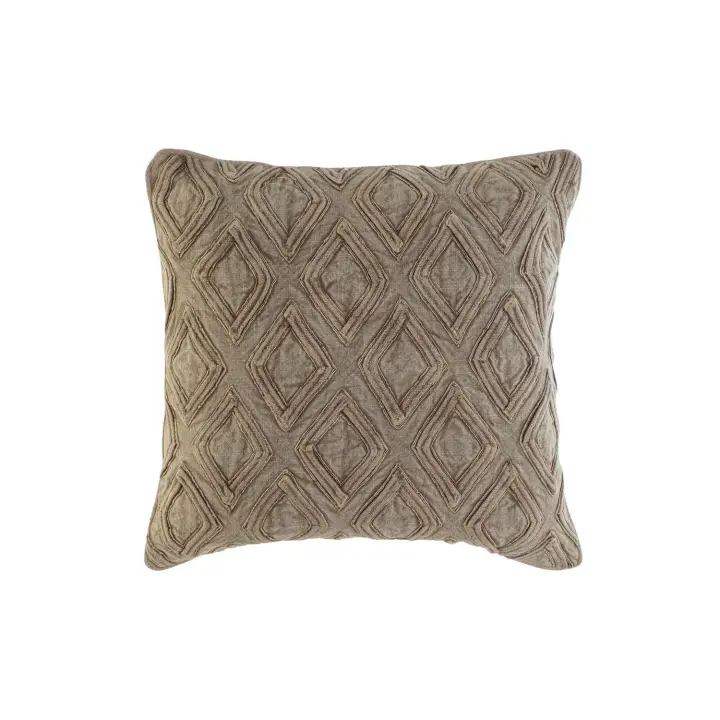 COJIN ALGODON 50X15X50 560GR, BORDADO BEIGE TX208687 - EL MEJOR COMPLEMENTO PARA TU HOGAR FIJALO - 1