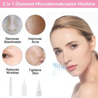 Máquina De Dermaplanificación Microdiamante 3 En 1 Para Cuidado De La Piel Facial Eliminación De Vello Caspa Y Acné Herramienta De Vacío Y Spraying - details 1