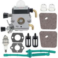 STIHL FS45 HS45 Carburador de Reposición para FS38 FS55 HL45 KM55R Cortadora y Weed Eater con Línea Combustible Kit C1Q-S97 C1Q-S186 [RbestQ] - details 0