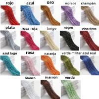 Panel De Cortina De Hilo 2M*1M Pantalla De Mosca Para Puerta Divisor De Habitación Red De Malla Con Pendones Moderno Para Hogar Hotel Café Oficina - details 1