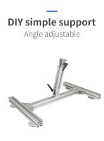 Soporte Ajustable De Ángulo Para Motor De Accionador Lineal DIY De Aleación De Aluminio Con Ventosa Soporte De Motor De Herramienta Eléctrica - details 0