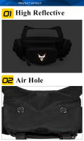 Bolsa De Manillar Para Motocicleta Bolsa De Tanque De Combustible Con Pantalla Táctil Para Escucha De Música Y Navegación Compatible Con XMAX NMAX FORZA VESPA - details 18
