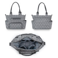 Set De 7 Bolsos Para Mudar El Bebé Multifuncional Tote Bag Mummy Bolsa De Viaje Con Alforja Para Bebé Material De Tela Cierre De Cremallera - details 31
