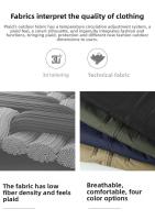 Chaleco Casual Para Hombre Con Cuello Erguido Y Multi-Moneda Cargo Hombro Adecuado Para Pesca Al Aire Libre Y Exterior Talla Grande - details 6