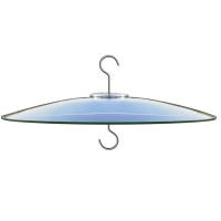 Comedero para pájaros, deflector transparente de plástico, protector meteorológico, cubierta transparente para prevenir la lluvia y la nieve - details 7
