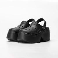 Sandalias De Tacones Altos Para Mujer Verano 2024 Cerradas Plataforma Gruesa Antideslizante Tacón Alto Con Plataforma 3-5cm Suela Gruesa Sandalias De Plataforma Gruesa Para Mujer - details 5