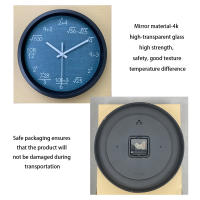 Reloj De Pared De Diseño De Fórmulas Matemáticas Para Niños Reloj Instructivo Para Aprender Reloj De Pared Silencioso Decoración De Habitación - details 10