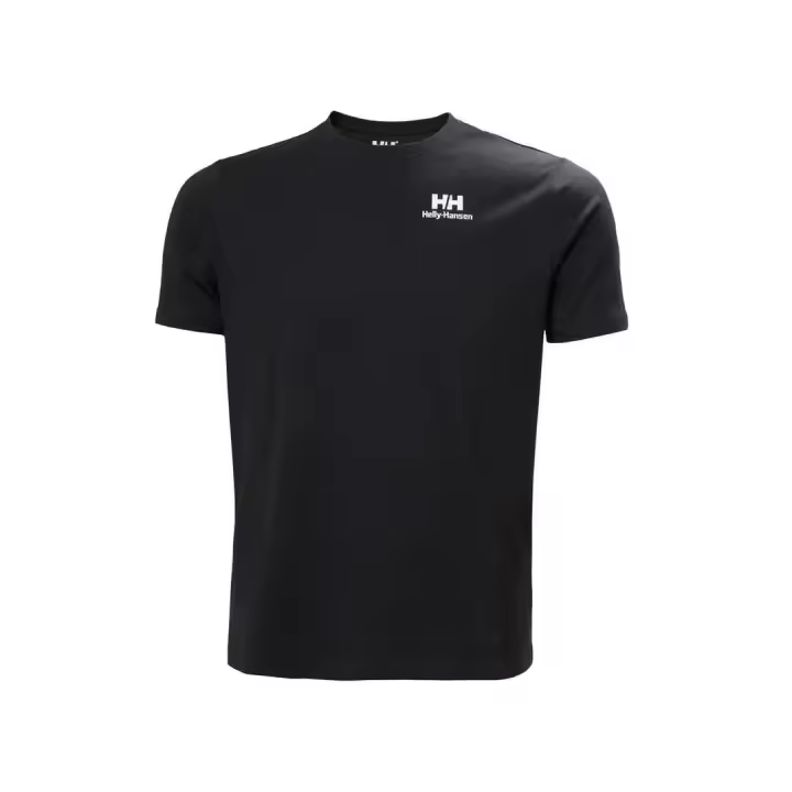 Camiseta Hombre Helly Hansen Core Graphic Negra - 1