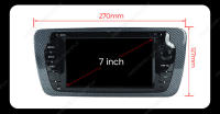 Radio De Coche Con Carplay Android Auto Para SEAT Ibiza 6J 2009-2013 Pantalla Táctil 7' 2GB RAM 32GB ROM MP3 MP4 JPEG Soporte WiFi Y Control Del Volante - details 5