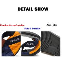 Zapatillas De Playa Para Hombre 2023 Antideslizantes Y Ligeras Sandalias Casuales Para Exterior Y Interior Color Negro Verde Militar Azul Oscuro Kaki Tallas 39-45 - details 6