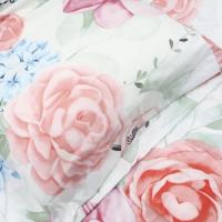 Juego de Sábanas Rosas con Diseño de Rosas Clásicas - Funda Nórdica + Sábana Ajustable Elástica + 1-2 Fundas de Almohada | Tallas 90/135 cm (3 Piezas) y 150 cm (4 Piezas) | Poliéster Ultra Suave Antipilling y Lavado Express - details 1
