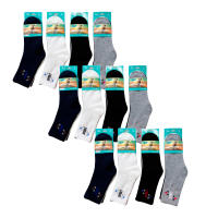 Set de 3 o 12 Calcetines 18 Estilos Diferentes De Calcetines Sneaker Longitud Media, Tamaño Universal: Hombres 40-46 o Mujeres 35-40, Transpirables y Cómodos para Hombre y Mujer Multicolor (Color Al Azar, No Se Puede Elegir) - details 8