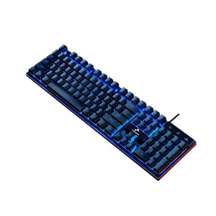 Teclado Con Cable Kadaen KB121 Negro Con Iluminación Colorida 26 Teclas Estilo Té Pomelo Tecla Suspensa Para Juego Y Oficina Universal - 1