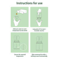 Calentador De Botella De Leche Portátil Para Bebés Con Modos Doble Y Defrozamiento Calefacción Con Batería Integrada 4 Niveles De Temperatura Material PC Libre De BPA - details 2