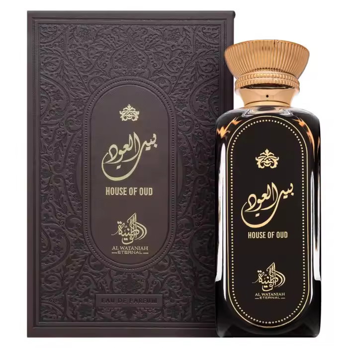 Al Wataniah House Of Oud - Perfume de Lujo para Hombres, Eau de Parfum 100ml, Aroma Exótico y Duradero - 1