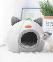Nueva Casa De Tiempo De Descanso Para Gatos Y Perros Pequeños Cama De Encaje Cómoda Para Invierno Almohadilla De Malla Suave Túnel De Mascota Interior Nido De Cueva - details 3