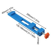 Guía Ajustable Para Sábanas Circulares Con Base De Millo Y Abrazaderas Para Posicionamiento Preciso De Máquinas De Corte Herramienta De Carpintería DIY - details 5