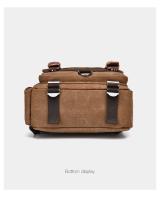 Nueva Mochila De Lona Pequeña Para Hombres Y Mujeres Bolsa Multifuncional De Hombro Para Viaje Con Capacidad Para Portátil Bolsa Escolar Rucksack Para Mujer - details 28