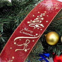 Cinta De Seda Para Navidad 2M X 63mm Organza Natural Para Manualidades Regalos Bodas Artesanía Decoración Ropa Y Vestimenta - details 3